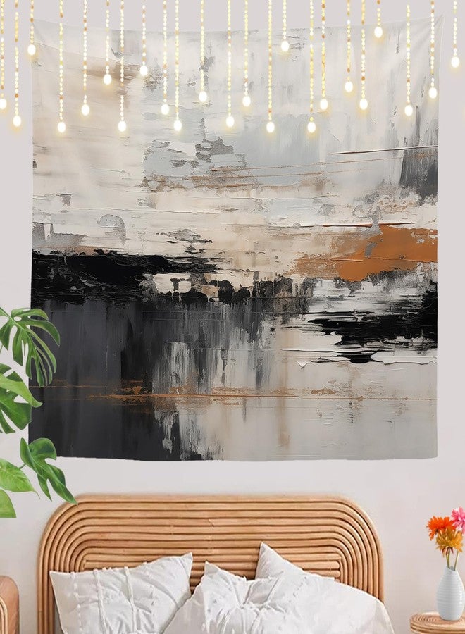 Shrahala Abstract Art Wall Tapestry, Blending Tones Wall Hanging Large Tapestry Decoration Polyester Fiber White Hem Around for Dorm Room Bedroom 39.1 x 59.1 in - Image 2